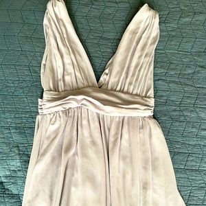 Lulus Heavenly Hues Light Gray Maxi